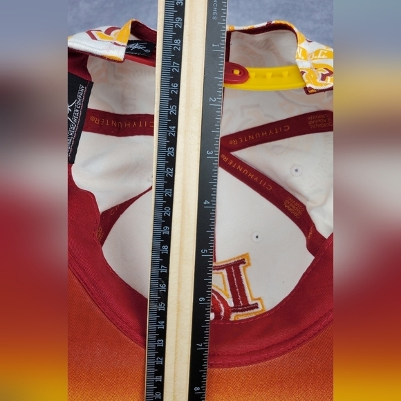 WASHINGTON‎ DC GOLD AND MAROON SNAPBACK HAT 100 Cotton - Picture 10 of 10